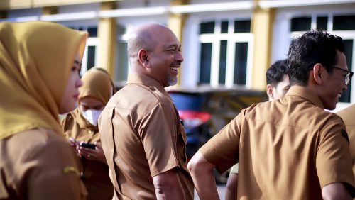 Apel Pagi  – Arahan Adaptasi Pegawai dan Penataan Administrasi SPJ