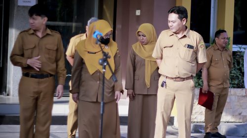 Apel Pagi  – Arahan Adaptasi Pegawai dan Penataan Administrasi SPJ