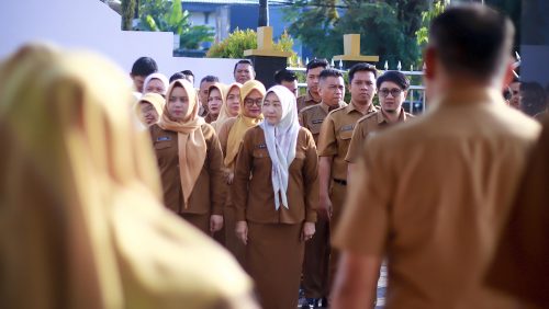 Apel Pagi  – Arahan Adaptasi Pegawai dan Penataan Administrasi SPJ