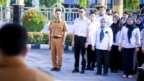 Apel Pagi  – Arahan Adaptasi Pegawai dan Penataan Administrasi SPJ