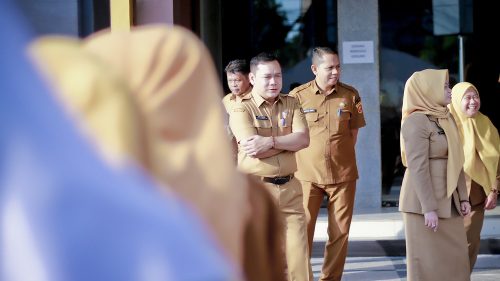 Apel Pagi  – Arahan Adaptasi Pegawai dan Penataan Administrasi SPJ