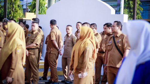 Apel Pagi  – Arahan Adaptasi Pegawai dan Penataan Administrasi SPJ