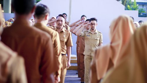 Apel Pagi  – Arahan Adaptasi Pegawai dan Penataan Administrasi SPJ