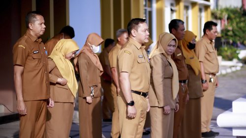 Apel Pagi  – Arahan Adaptasi Pegawai dan Penataan Administrasi SPJ