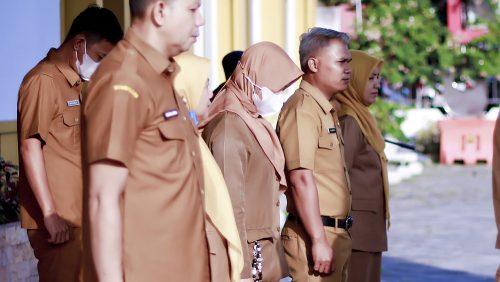 Apel Pagi  – Arahan Adaptasi Pegawai dan Penataan Administrasi SPJ