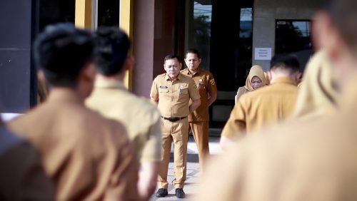 Apel Pagi  – Arahan Adaptasi Pegawai dan Penataan Administrasi SPJ