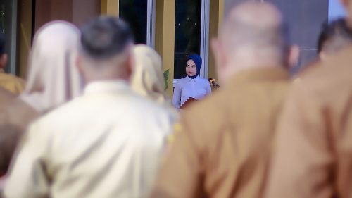 Apel Pagi  – Arahan Adaptasi Pegawai dan Penataan Administrasi SPJ