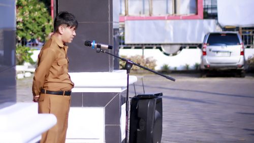 Apel Pagi  – Arahan Adaptasi Pegawai dan Penataan Administrasi SPJ