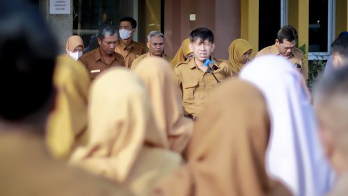 Apel Pagi  – Arahan Adaptasi Pegawai dan Penataan Administrasi SPJ