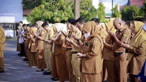 Apel Pagi  – Arahan Adaptasi Pegawai dan Penataan Administrasi SPJ