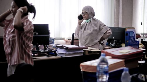 Gotong Royong Pemindahan Arsip