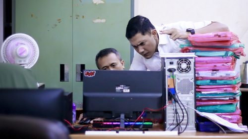 Gotong Royong Pemindahan Arsip