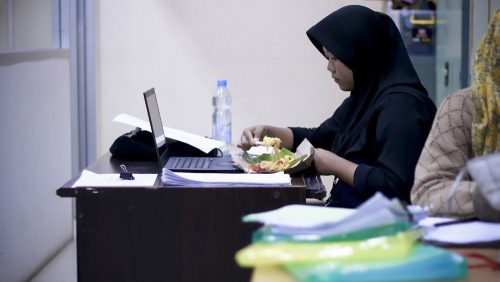 Gotong Royong Pemindahan Arsip