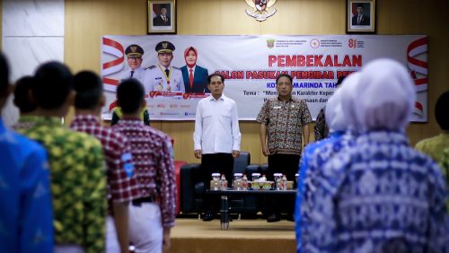 Tingkatkan Kapasitas Kepemimpinan, Calon Paskibraka Samarinda Ikuti Pembekalan Bersama Ketua DPRD