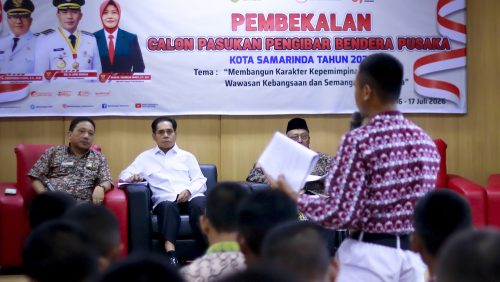 Tingkatkan Kapasitas Kepemimpinan, Calon Paskibraka Samarinda Ikuti Pembekalan Bersama Ketua DPRD