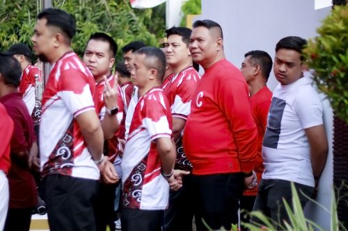 Apel senin pagi sekaligus lomba HUT RI 81