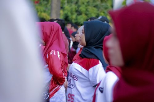 Apel senin pagi sekaligus lomba HUT RI 81