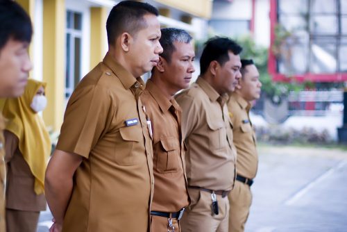 Apel pagi oleh Bagian Program & Keuangan